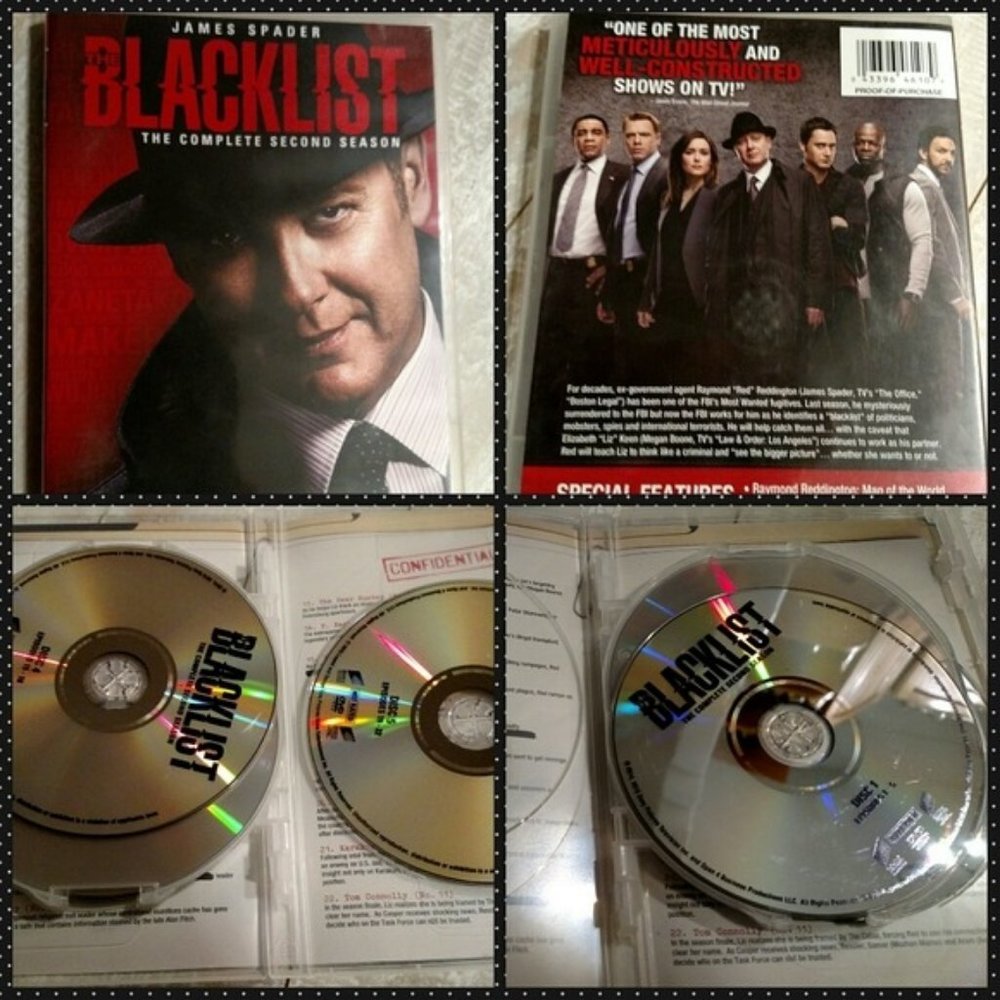 The Blacklist Complete Second Season DVD